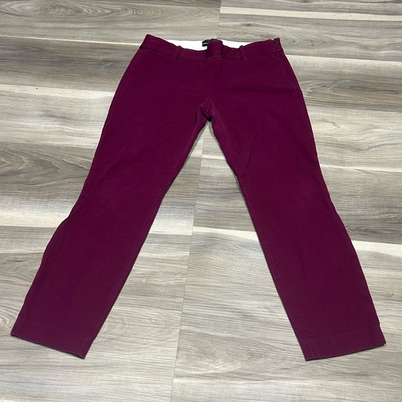 🏁 J. crew black label minni Capri length pants size 2 - Picture 1 of 8
